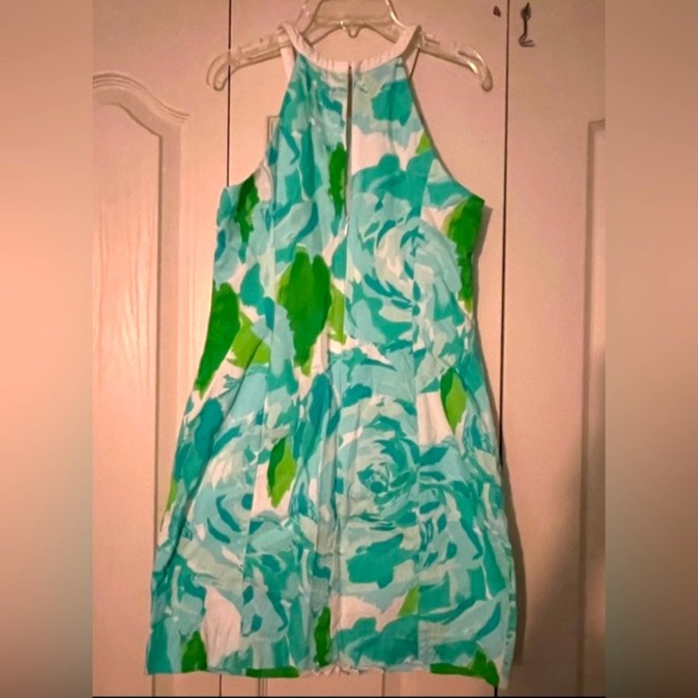 Lilly Pulitzer First Impression Pearl Shift Dress Size 4 - Picture 4 of 9